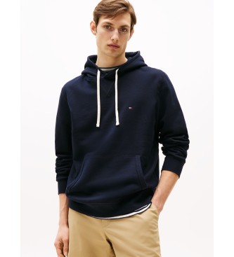 Tommy Hilfigervoor mannen. MW0MW37230 Essential Fleece Hoody blauw (XXL), Casual, Katoen, Lange mouwen