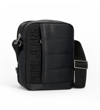 Pepe Jeans para hombre. 7015542 Bandolera 2C Ancor negro (OSFA), Casual, Poliéster