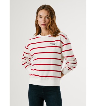Pepe Jeans para mujer. PL5800020 Sudadera Bienna rojo (M), Casual, Algodón