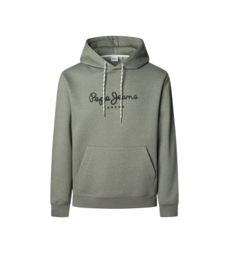 Pepe Jeans para hombre. PM5800019 Sudadera Macbeth verde (XL), Casual, Poliéster