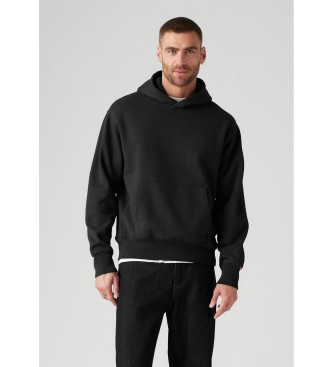 Levi's para hombre. A8435-0019 Sudadera con capucha Authentic negro (M), Casual, Algodón