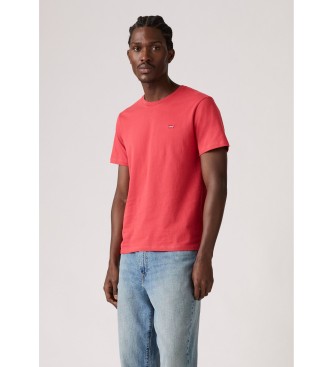 Levi'svoor mannen. 56605-0280 T-shirt Ss Origineel rood (M), Casual, Katoen, Korte mouwen