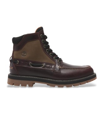 Timberland para hombre. TB0A697HEIW1 Botines de piel Britton Road Mid negro (46), Plano, Cordones, Casual, Sostenible