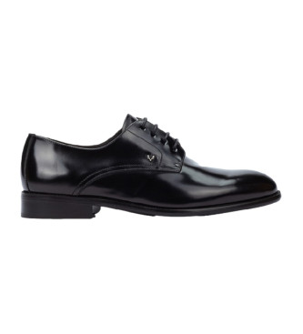 Martinelli Para Hombre. 1691-2855T Zapato De Piel Arlington Negro (43), Plano, Cordones, Fiesta, CláSico-image