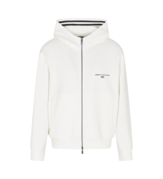 A|X Armani Exchange para hombre. XM000983AF10818U0009 Sudadera Excelent blanco (L), Casual, Algodón