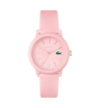 Lacoste para mujer. 2001213 Reloj Analógico 12.12 rosa (OSFA), Casual, Silicona, Correa