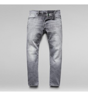 G-Star para hombre. 51001-A634-C464 Jeans 3301 Slim gris (34/32), Casual, Algodón, Denim