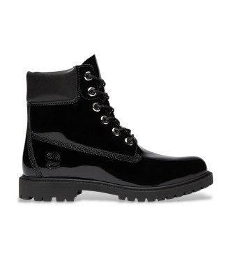 Timberland para mujer. TB0A43F8EL61 Botas de Piel 6-Inch Premium impermeables negro (41 W), Plano, Cordones, Casual