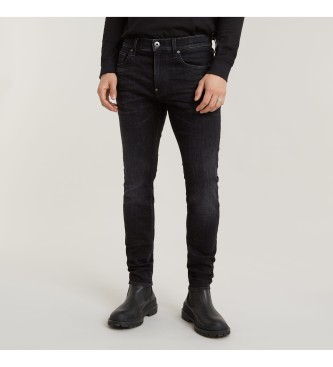 G-Star para hombre. 51010-A634-A592 Jeans Revend Skinny negro (31/32), Casual, Algodón, Denim