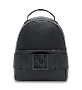 A|X Armani Exchange para mujer. XW001204AF13672UC001 Mochila Soft negro (OSFA), Casual, Poliuretano