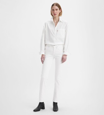 Levi's para mujer. 19631-0046 Jeans 314 Shaping Straight blanco (29/32), Casual, Algodón
