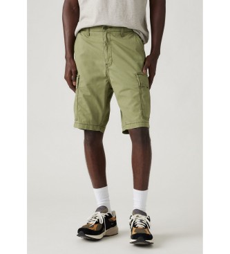 Levi's para hombre. 001KG-0013 Bermudas Carrier Cargo verde (30), Casual, Algodón