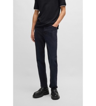 BOSS para hombre. 50524239 Jeans corte tapered marino (34/32), Casual, Algodón, Denim