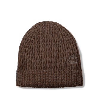 Timberland para hombre. TB0A66CJ2431 Gorro Mezcla marrón (OSFA), Casual, Poliéster