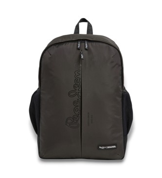 Pepe Jeans para hombre. PM0300001 Mochila Devin Core gris (OSFA), Casual, Poliéster