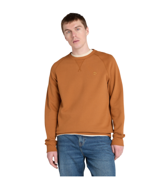 Timberland para hombre. TB0A2BNKC391 Sudadera Exeter River marrón (L), Casual, Algodón