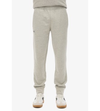 Superdry para hombre. M7011323A Pantalón Jogger Essential gris (M), Casual, Algodón