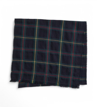 Gant para mujer. 4920240 Bufanda de lana a cuadros marino (OSFA), Casual