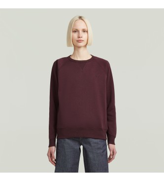 G-Star para mujer. D21253-C235-671 Sudadera Premium Core 2.0 granate (M), Casual, Algodón