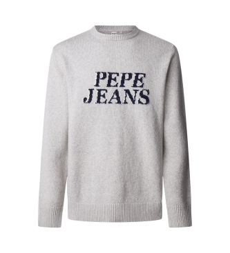 Pepe Jeans para hombre. PM702499 Jersey Luka Gris (M), Casual, Acrílico
