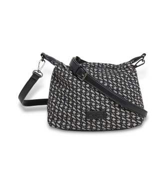 Pepe Jeans para mujer. PL031573 Bolso Ingrid negro (OSFA), Casual, Poliéster