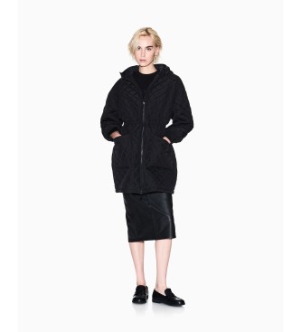 A|X Armani Exchange för kvinnor. XW000682AF16200UC001 Svart Cagan Coat (XS), Casual, Polyester