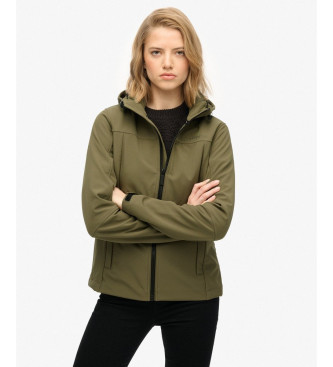 Superdry For Woman. W5012030A Classic Trekker Jacket Green (Xs), Casual, Polyester