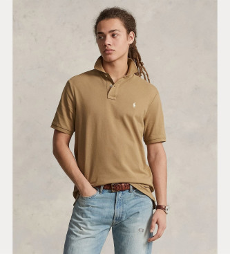 Lauren Ralph Lauren El icónico polo de piqué marrón