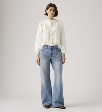 Levi's para mujer. 005DO-0000 Jeans Loose Boot azul (26/31), Casual, Algodón, Denim