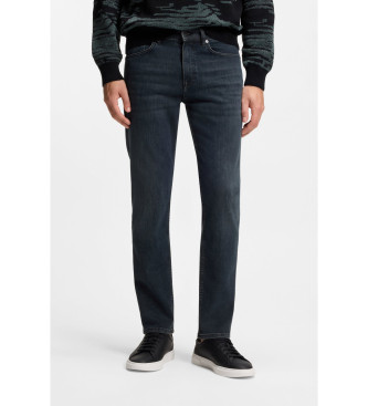Boss Maine regular-fit jeans in blue super-stretch denim herr – bild 10