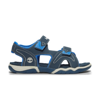 Timberlandunisex voor kinderen. TB0A1O5H4311 Adventure Seeker Sandalen blauw (33), Plat, Klittenband, Casual, Strandkleding, Marineblauw, ki