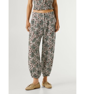 Pepe Jeansvoor vrouwen. PL2100059 Ary groene broek (M), Casual, Viscose