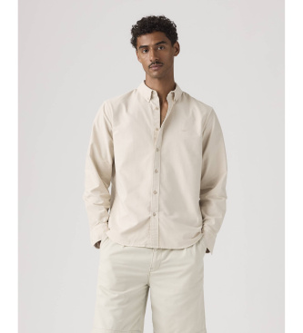 Para hombre. A7210-0060 Camisa De Botones Authentic (S), Casual, Algodón, Manga larga