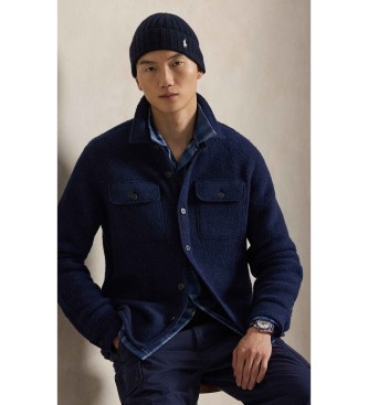 Para hombre. 710P04055001 Sobrecamisa de mezcla de lana fieltrada (XL), Casual