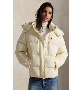 Polo Ralph Lauren Chaqueta acolchada de plumón blanco crema