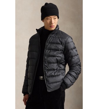 Polo Ralph Lauren para hombre. 710B20424003 Chaqueta Colden plegable de plumón negro (L), Casual, Poliéster Reciclado
