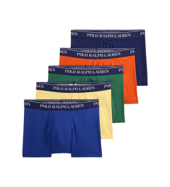 Polo Ralph Lauren Set de 5 bóxers clásicos de algodón elástico multicolor