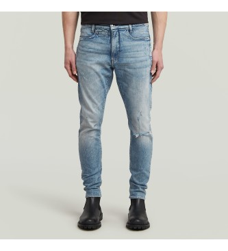 G-Star för män. D05385-E106-H541 Jeans D-Staq 3D Slim blå (30/32), Casual, Bomull, Denim