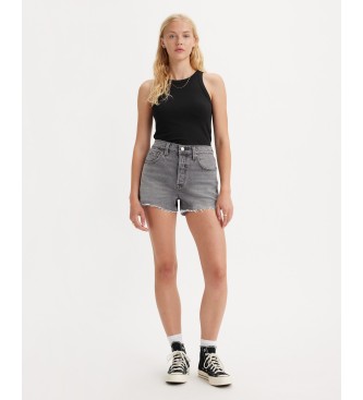 Levi'svoor vrouwen. 56327-0405 Korte broek 501 grijs (27), Casual, Katoen, Denim