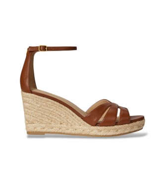 Para mujer. 802P04433002 Alpargatas Nellie de piel de napa (39.5), 5 a 8cm, 8 a 10cm, Hebilla, Casual, Clásico