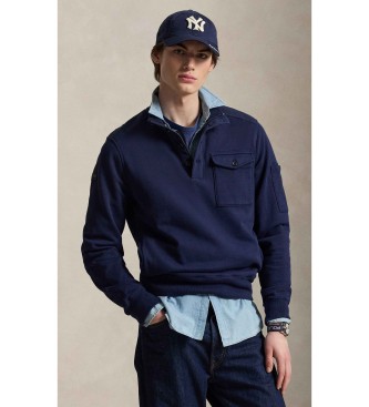 Polo Ralph Lauren Sudadera de rizo estilo funcional marino