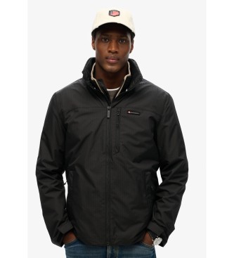 Superdry Chaqueta Non Hood Logo Windbreaker negro
