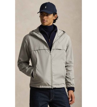 Polo Ralph Lauren Chaqueta ligera con capucha gris