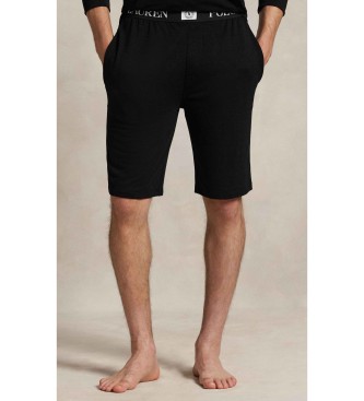 Polo Ralph Lauren Pantalón corto ajustado de rizo francés negro