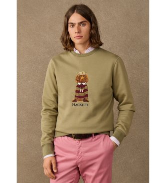 Hackett London Sudadera Harry verde