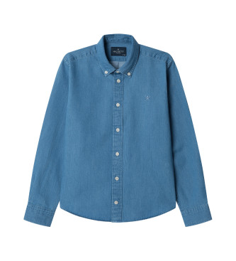 Hackett London Camisa Denim azul (5años= 109cm)
