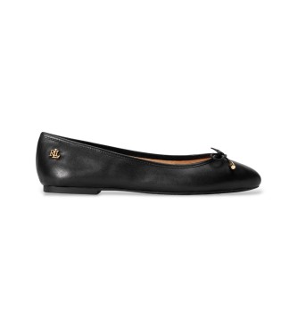Lauren Ralph Lauren Bailarinas Jayna de piel negro