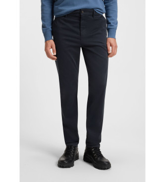 BOSS Pantalón Chino Tapered marino