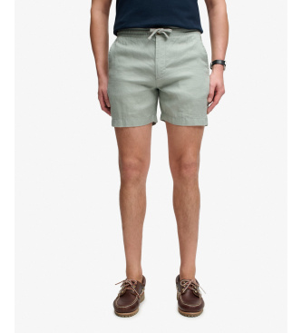Superdry Shorts Merchant Lino verde