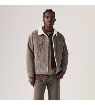 Levi's Chaqueta Trucker de Fit Holgado beige